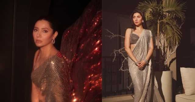 Mahira Khan wears Manish Malhotra and Rohit Gandhi + Rahul Khanna