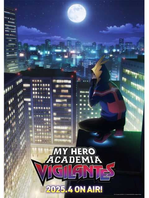 My Hero Academia: Vigilantes Anime Adaptation Announced For April 2025 Release